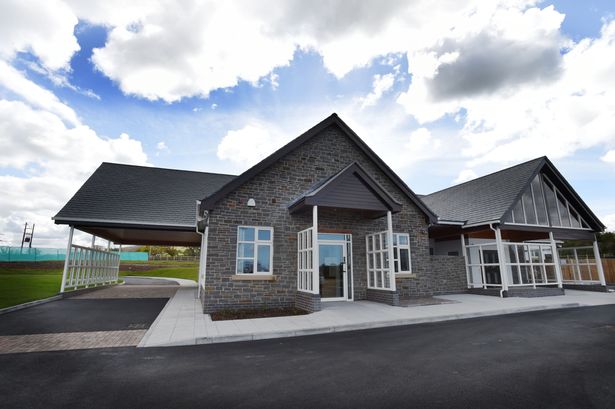 The newly opened crematorium in St Asaph, Denbighshire